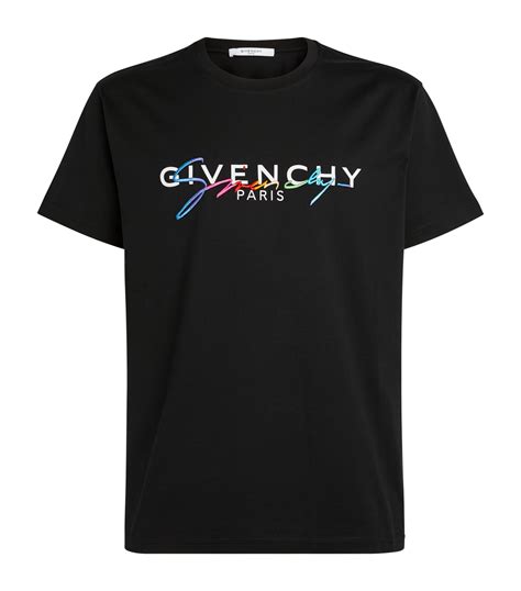 givenchy rainbow shirt|Givenchy t shirt euro.